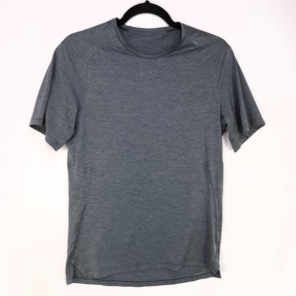 Lululemon T-Shirt Size 6 Women’s Short Sleeve Gray Athletic Casual Tee - Picture 1 of 8